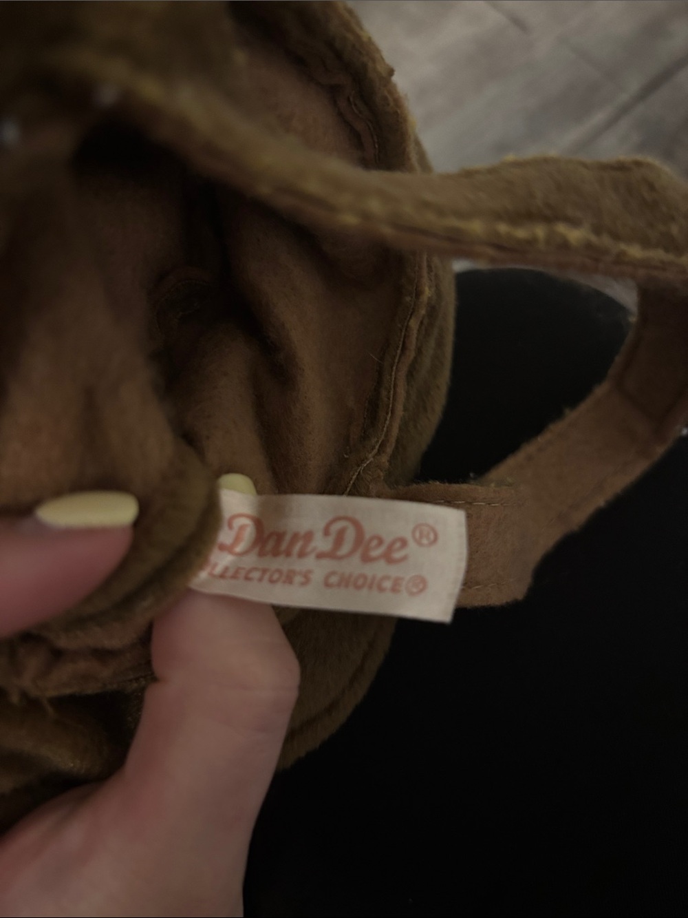 Adjustable brown Hat for Dogs - Picture 3 of 4